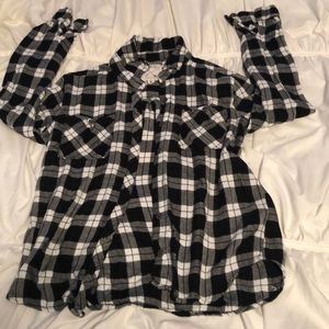 Black and white flannel!